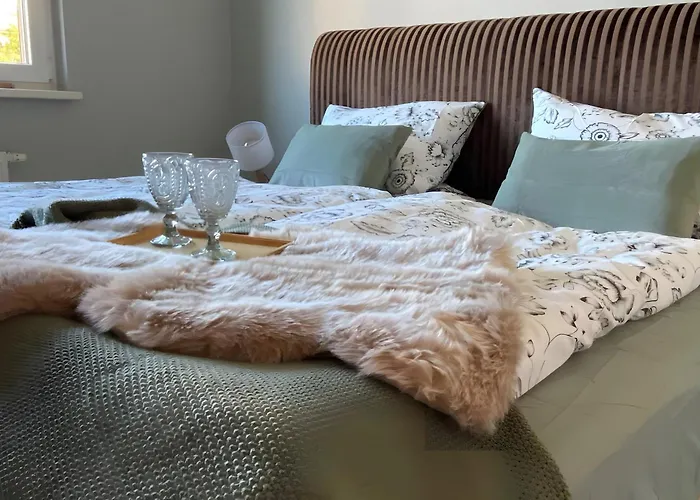 Ferienhaeuschen Gartenblick *